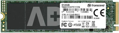 Transcend SSD MTE112S 512GB NVMe PCIe Gen3 x4