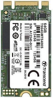 Transcend SSD MTS400S 64GB M.2 SATA III
