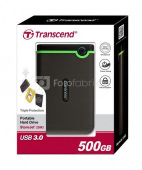 Transcend StoreJet M3 500GB 2,5 USB 3.0