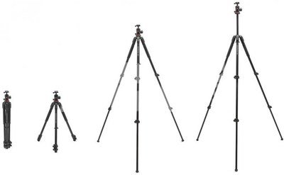 Manfrotto tripod set MK190X3-Q6T AS Alu Ball Head Kit