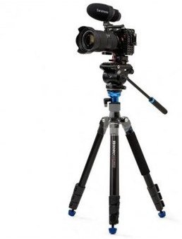 Trikojis Benro A2883F Alu Video kit + galva S-4PRO
