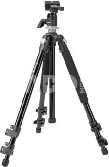 mantona Pro Macro II Tripod with Ball Head, 151cm