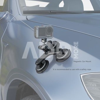 Triple Magnetic Suction Cup Mounting Support Kit for Action Cameras 4468
