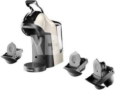 Tristar Multi Capsule Coffee Machine 3-1 | CM-2301 | Pump pressure 19 bar | Capsule | 1400 W | Beige