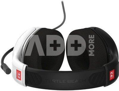 Turtle Beach headset Airlite Fit Nintendo Switch 2, black/white