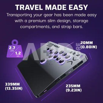 Turtle Beach Victrix Pro KO Leverless Fight Stick PlayStation