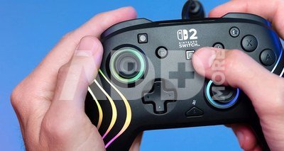 Turtle Beach wired controller Afterglow Wave Nintendo Switch 2, black