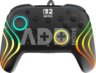Turtle Beach wired controller Afterglow Wave Nintendo Switch 2, black