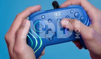 Turtle Beach wired controller Afterglow Wave Nintendo Switch 2, blue