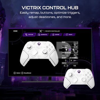 Turtle Beach wireless controller Victrix Pro BFG Reloaded Xbox, white