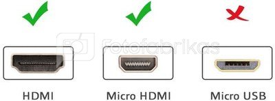 UGREEN HD127 Micro HDMI to HDMI Cable 3m black