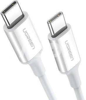 UGREEN US264 Type C to Type C Cable, 60W, 2m (white)