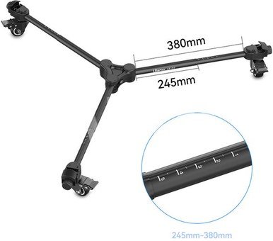 Ulanzi AT 02 Portable Tripod Roller Baseplate