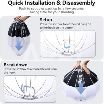 Ulanzi LAS005 65cm Lantern Softbox with Universal Bowens Mount