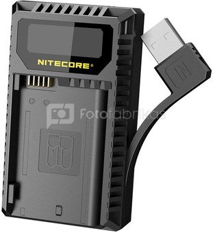 Nitecore UNK2 Compact Double Charger for Nikon EN EL15 + USB