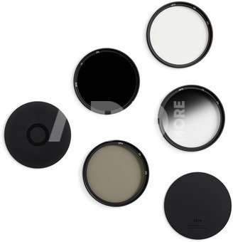 Urth 58mm UV, Circular Polarizing (CPL), ND64, Soft Grad ND8 Lens Filter Kit (Plus+)