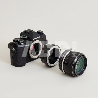 Urth Lens Mount Adapter: Compatible with Nikon F Lens to Micro Four Thirds (M4/3) Camera Body