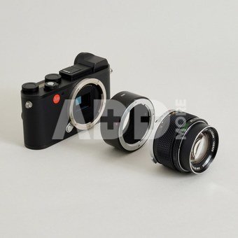 Urth Lens Mount Adapter: Compatible with Olympus OM Lens to Leica L Camera Body