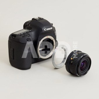 Urth Lens Mount Adapter: Compatible with Pentax K Lens to Canon EF S Camera Body