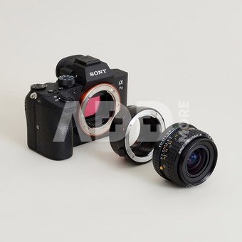 Urth Lens Mount Adapter: Compatible with Pentax K Lens to Sony E Camera Body