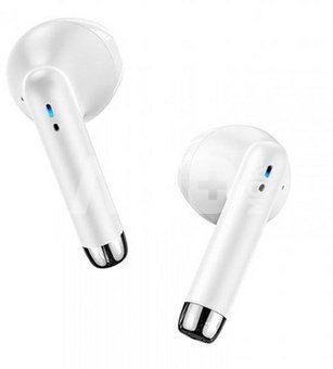 USAMS Bluetooth Headphones TW S 5.0 IA Series White