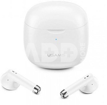 USAMS Bluetooth Headphones TW S 5.0 IA Series White