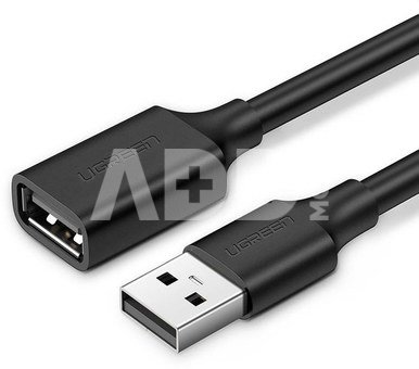 USB 2.0 extension cable UGREEN US103, 2m (black)