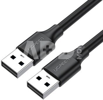 USB 2.0 M-M UGREEN cable US102, 1.5m (black)