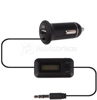 USB kroviklis + FM moduliatorius (12V, 24V)