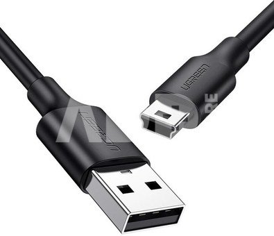 USB to Mini USB Cable UGREEN US132, 1.5m (black)