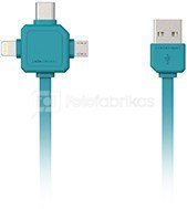 allocacoc USB Kabel blau