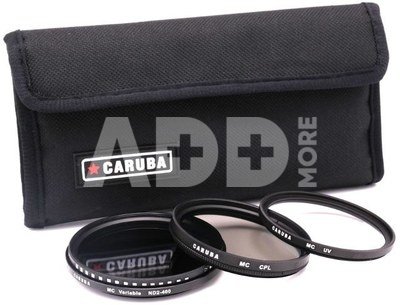 Caruba UV+CPL+Variable ND2 400 Kit 67mm