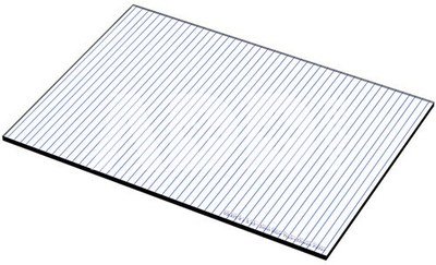 VFX 4X5.65''3MM BLUE V-STREAK FILTER