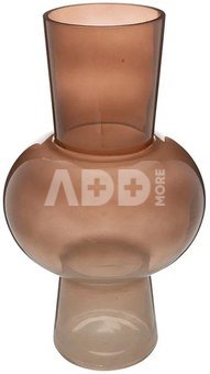 Vaza stiklinė D21,5xH40 cm rusvos spalvos Atmosphera 196752