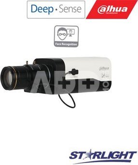 Veido atpažinimo AI IP kam. STARLIGHT 2MP BOX tipo, 1/1.9" 50fps, WDR, AWB / AGC/ H.265