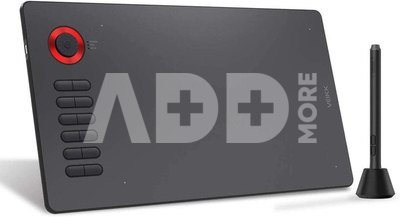Veikk graphics tablet A15, red