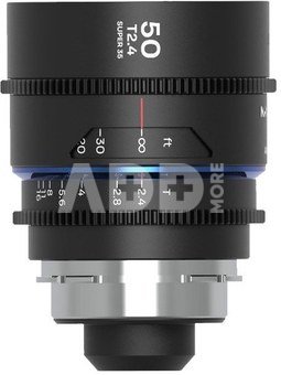 Venus Optics Laowa Nanomorph 27mm, 35mm, 50mm S35 Blue lens kit for Arri PL/Canon EF
