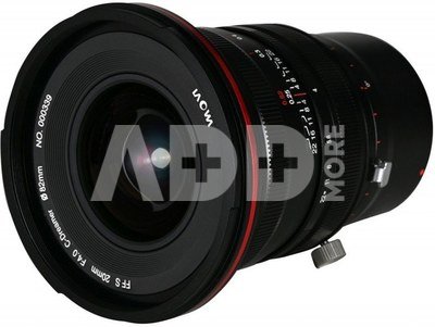 Venus Optics Laowa Shift Lens 20mm f/4.0 Zero-D for Fujifilm GFX