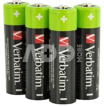 Verbatim Rechargable Battery AA 2500mAh (4szt blister)