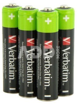 Verbatim Rechargable Battery AAA 950mAh (4pcs blister)