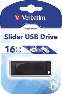 Verbatim Store n Go Slider 16GB USB 2.0