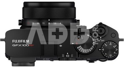 Vidutinio formato fotoaparatas FUJIFILM GFX100RF black WWI
