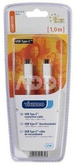 Vivanco cable USB-C 1m (45293)