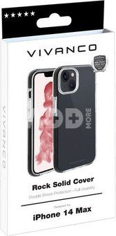 Vivanco case Rock Solid Apple iPhone 14 Plus, transparent (63486)
