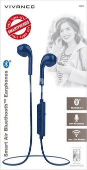 Vivanco wireless headset Smart Air 3, sinine (38910)