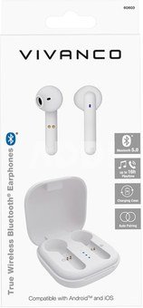 Vivanco wireless headset Urban Pair, white (60603)