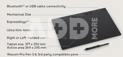 Wacom graphics tablet Intuos Pro L (2025)