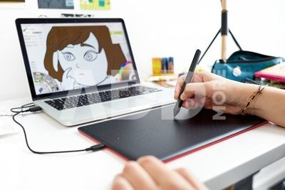 Wacom graphics tablet One by Wacom Medium (CTL-672-N)