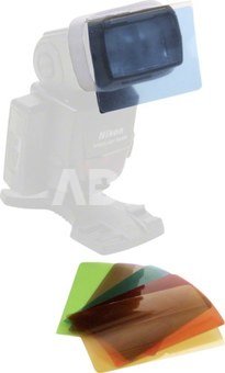 walimex Colour Filter Set for Compact Flashes, 6pcs.