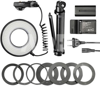 walimex pro macro LED Ring Lamp DSR 232 Set